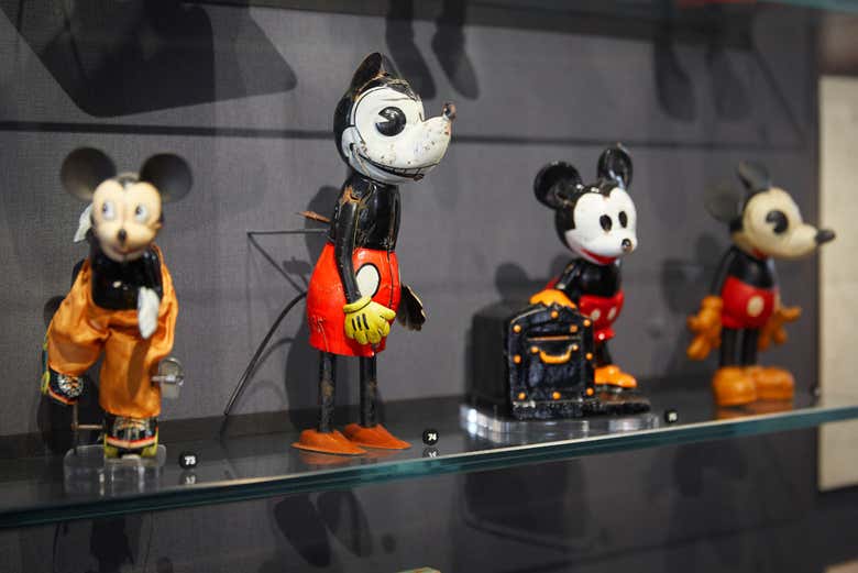 The evolution of Mickey Mouse